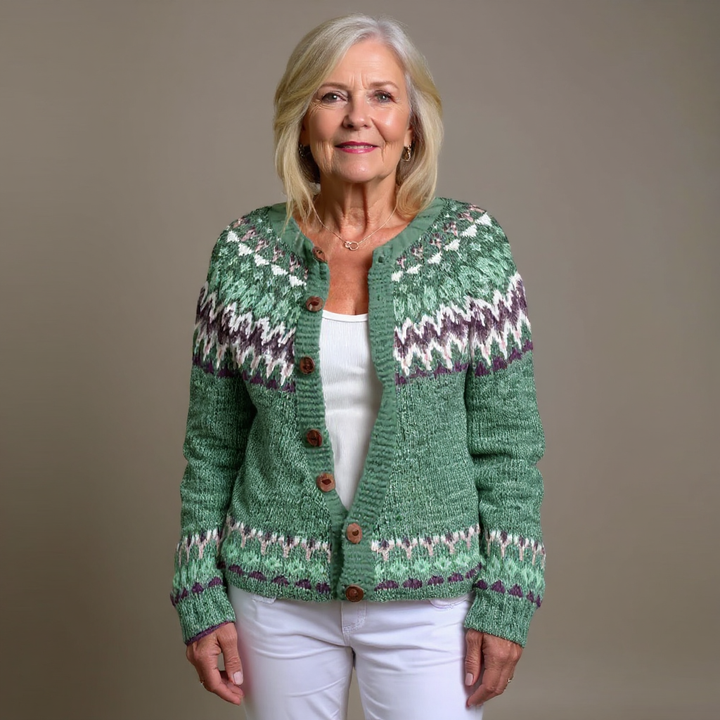 Delilah | Vintage islandsk cardigan