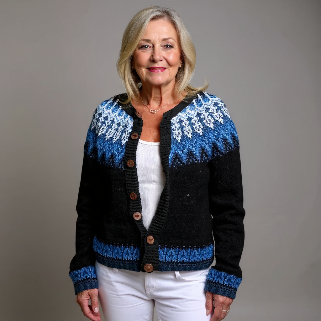 Givanna | Vintage islandsk cardigan