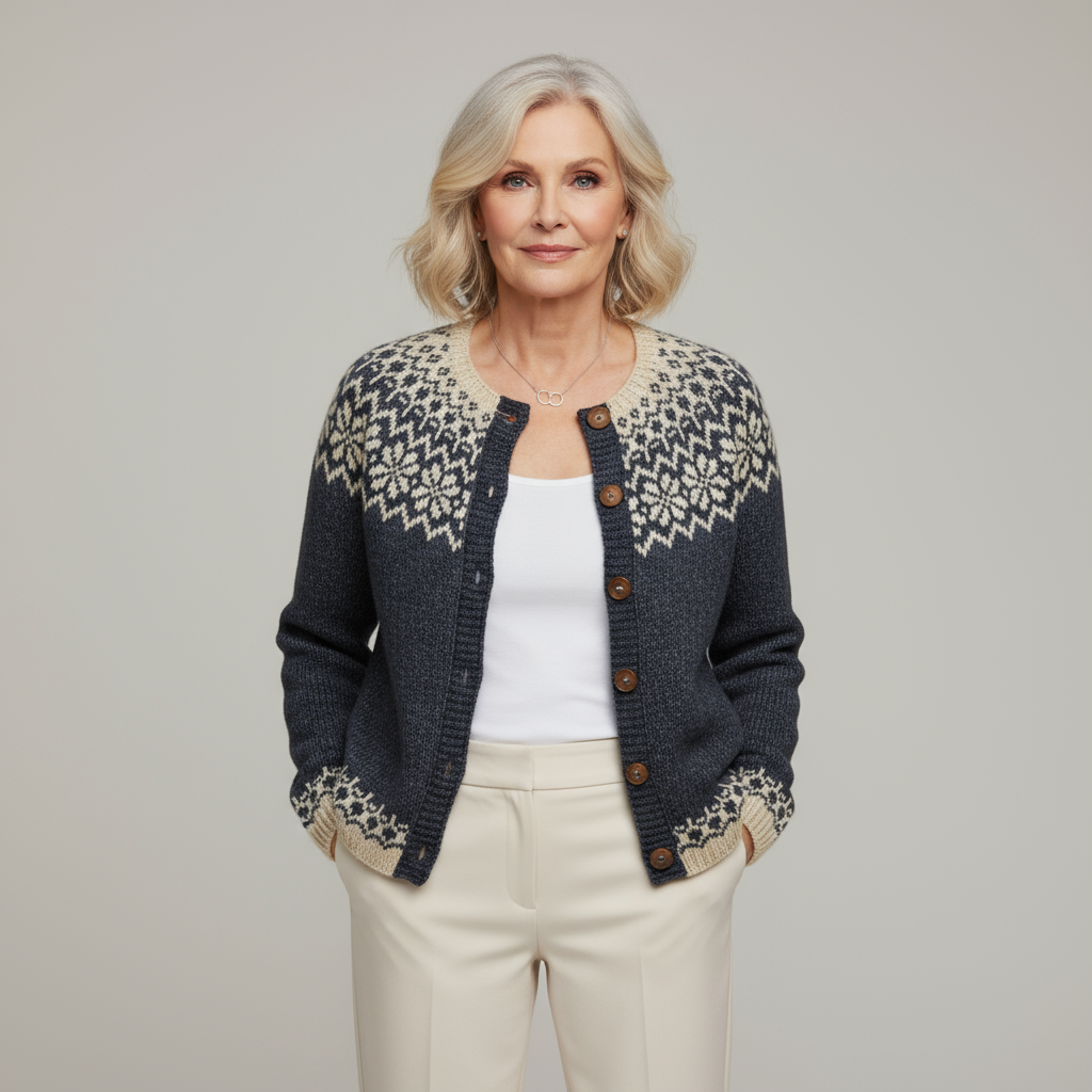 Hadley | Vintage strikket cardigan