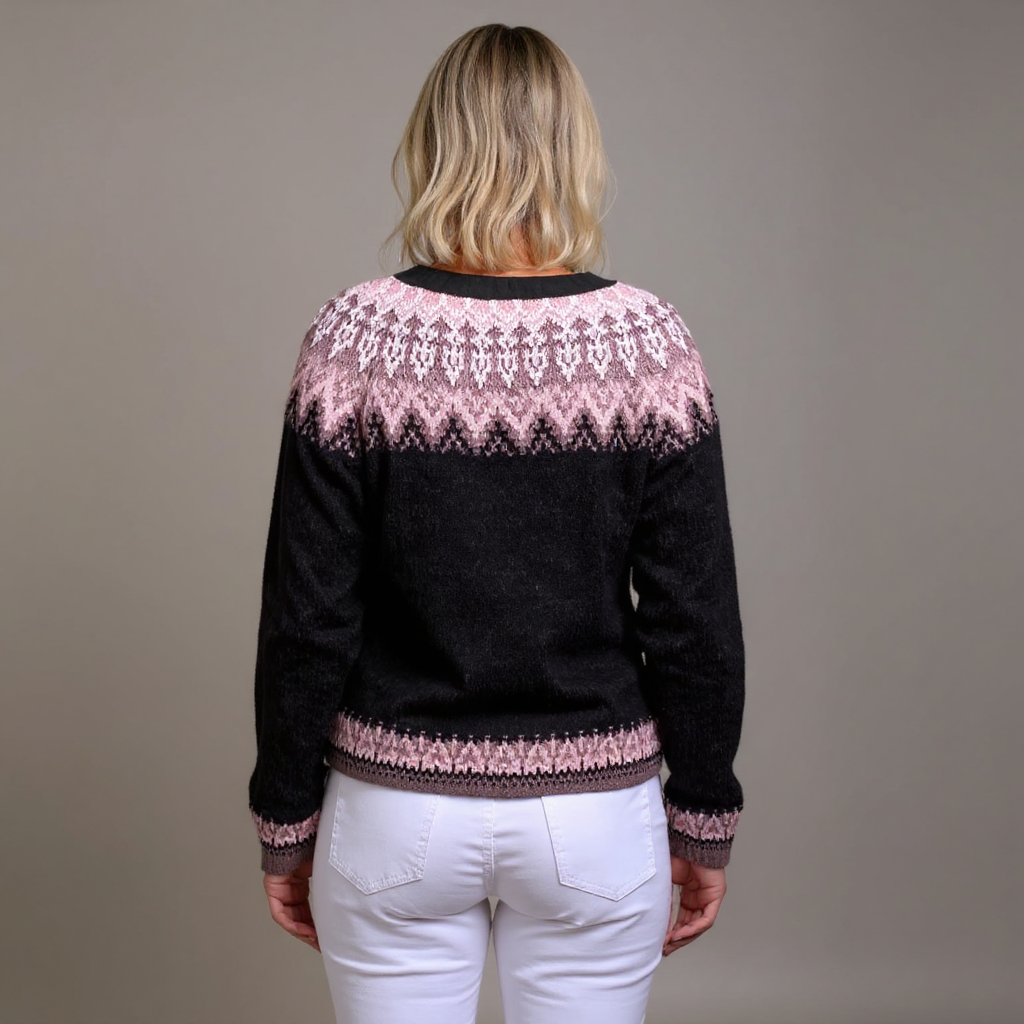 Lydia | Vintage islandsk cardigan