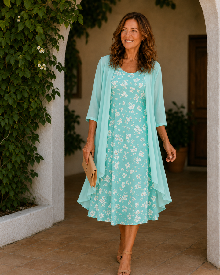 Capri | Kjole med cardigan