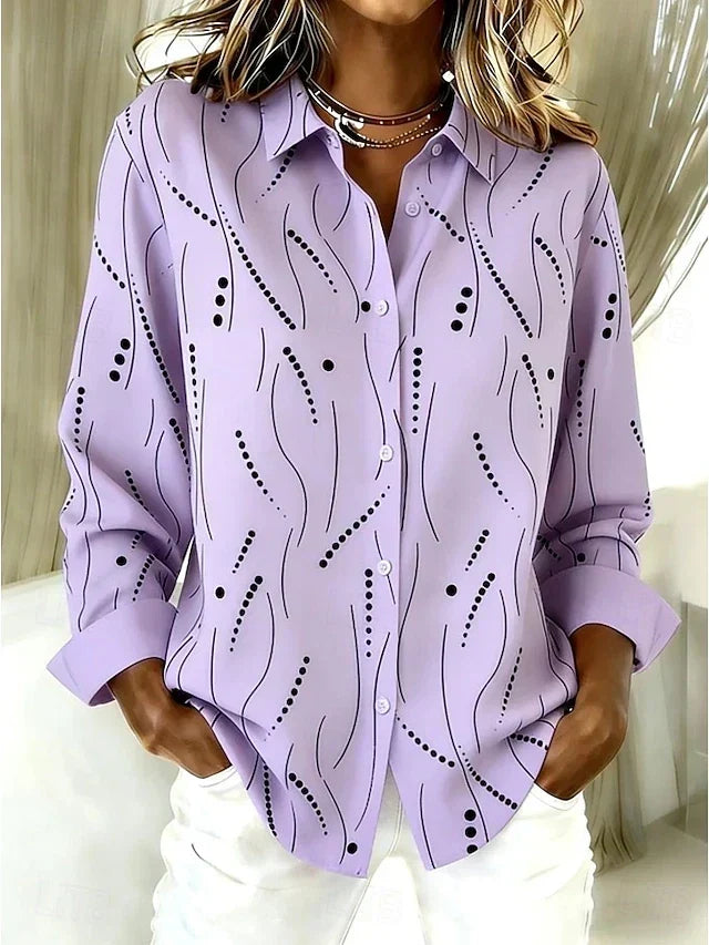 Wendy | Afslappet bluse med print