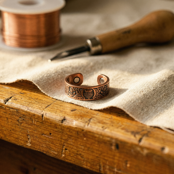 Kobberring "Eiken"