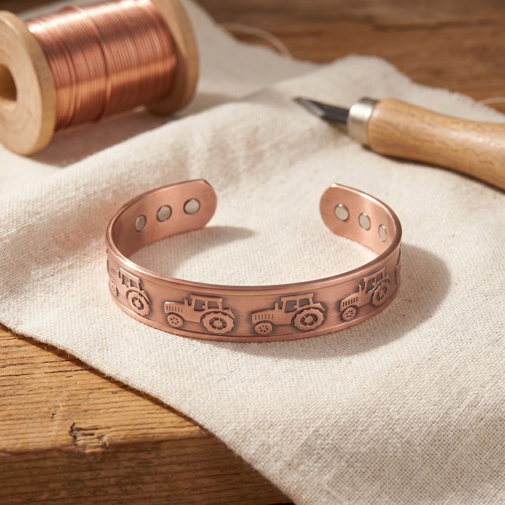 Kobberarmbånd "Akker"
