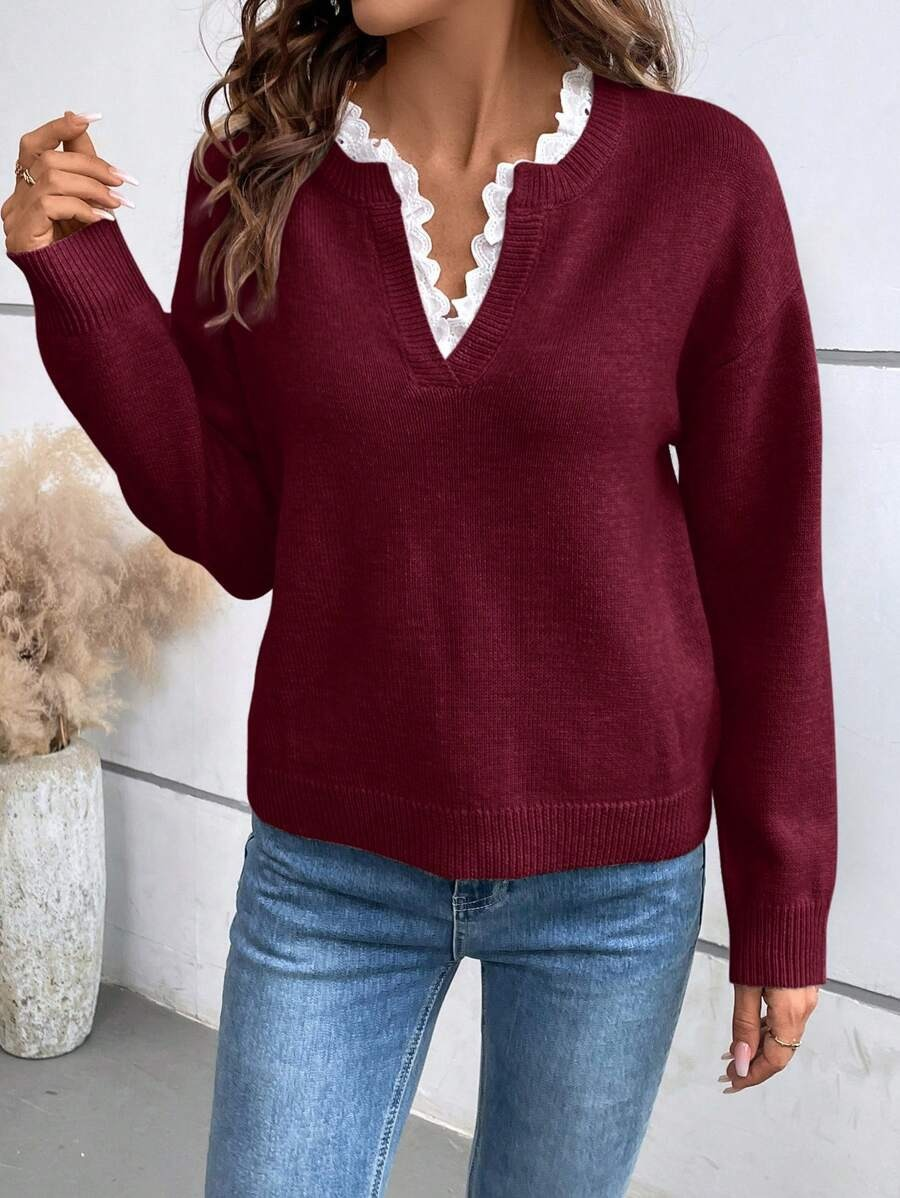 Gillian™ | Elegant sweater med V-hals