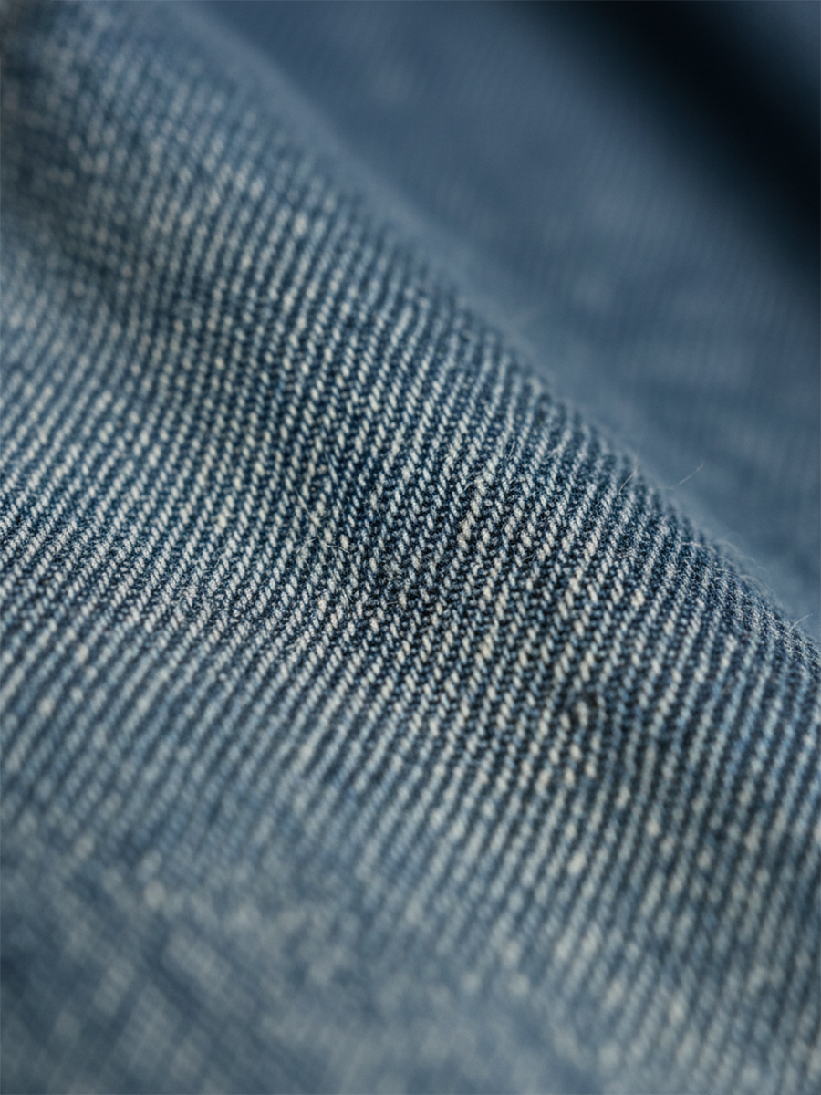 Karen | Vintage denimmaxikjole i blød bomuld