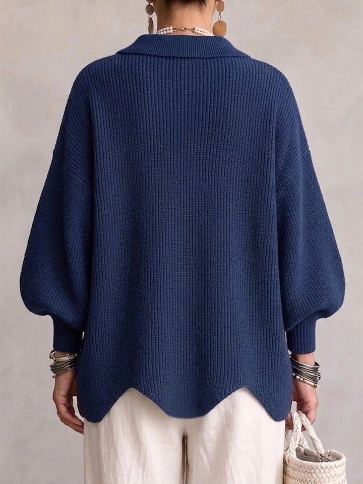 Ardelle™ | Oversized cardigan med krave