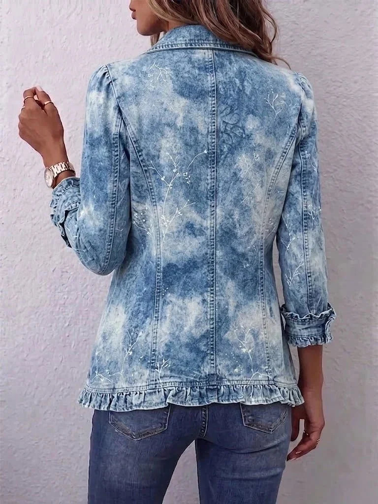 Jemison | Boho-vintage-jakke med ombré
