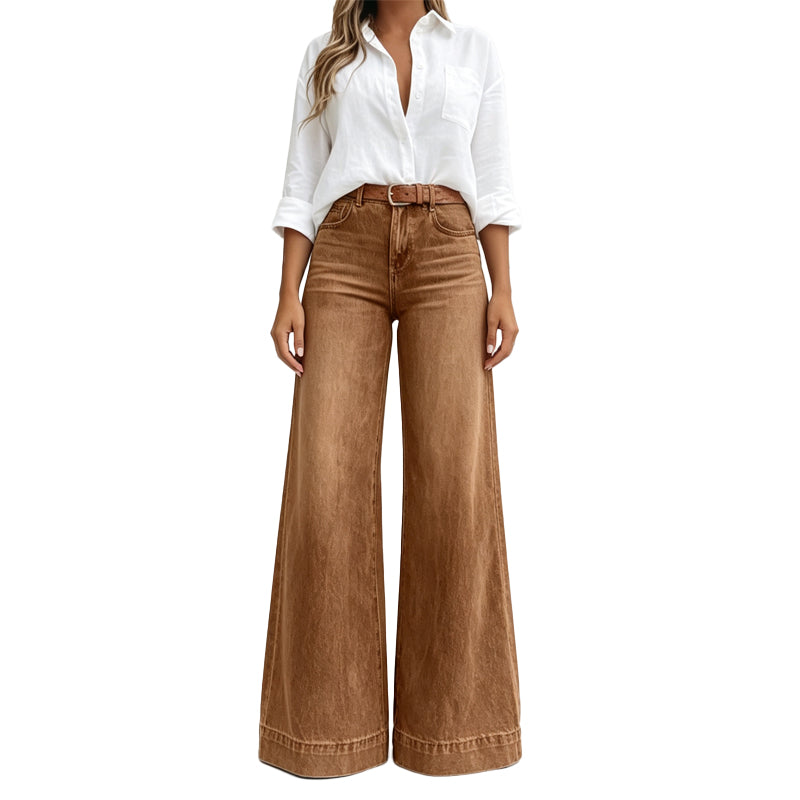 Lucia | Jeans med vide ben