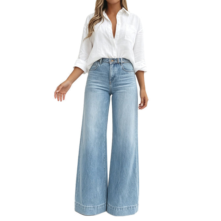 Lucia | Jeans med vide ben