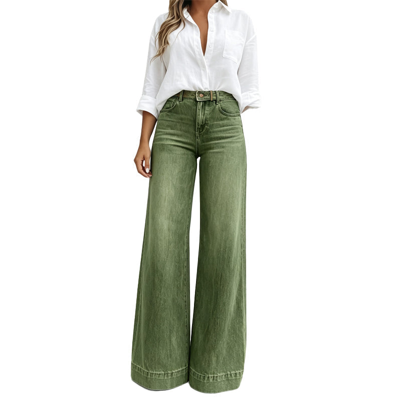 Lucia | Jeans med vide ben