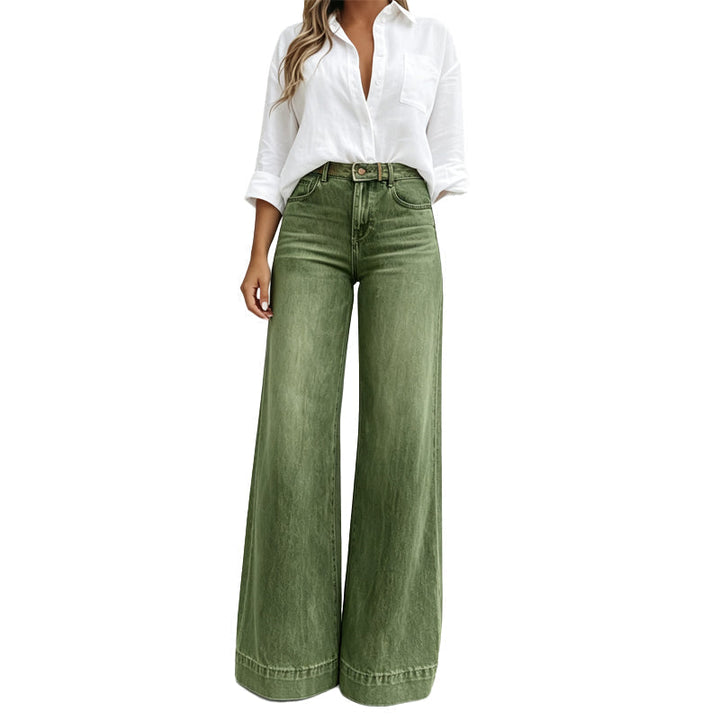 Lucia | Jeans med vide ben