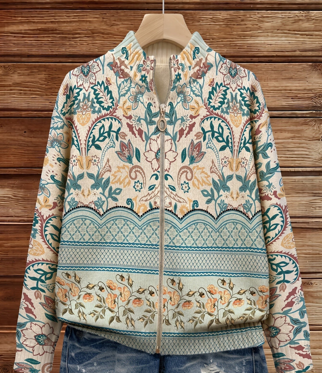 Sybilla™ | Vintage botanisk blomsterprint med bort