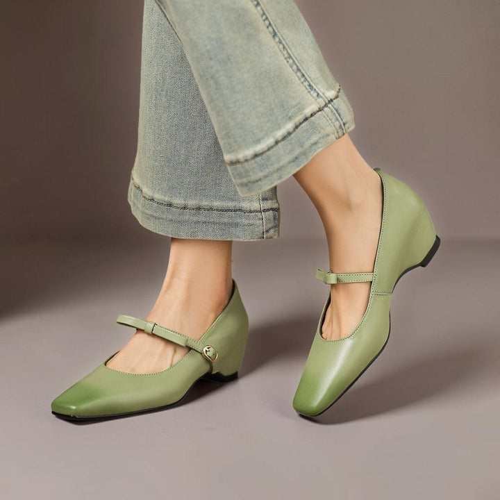 Mette | Elegante Mary Jane-sko med sløjfe