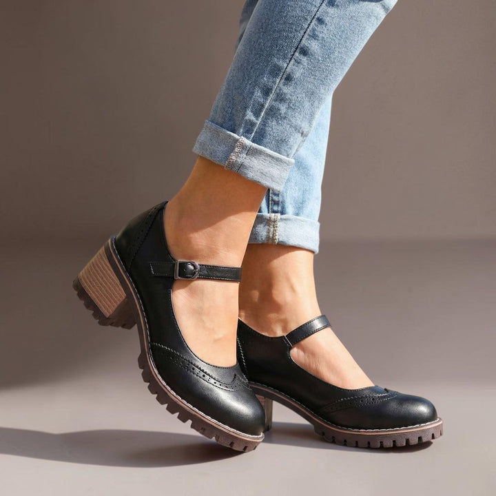 Karoline | Elegante sko med T-rem