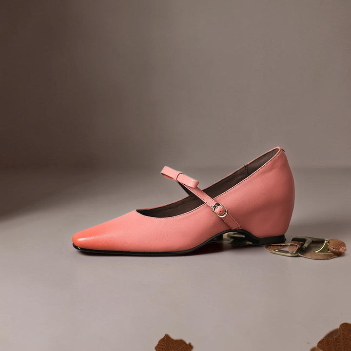 Mette | Elegante Mary Jane-sko med sløjfe